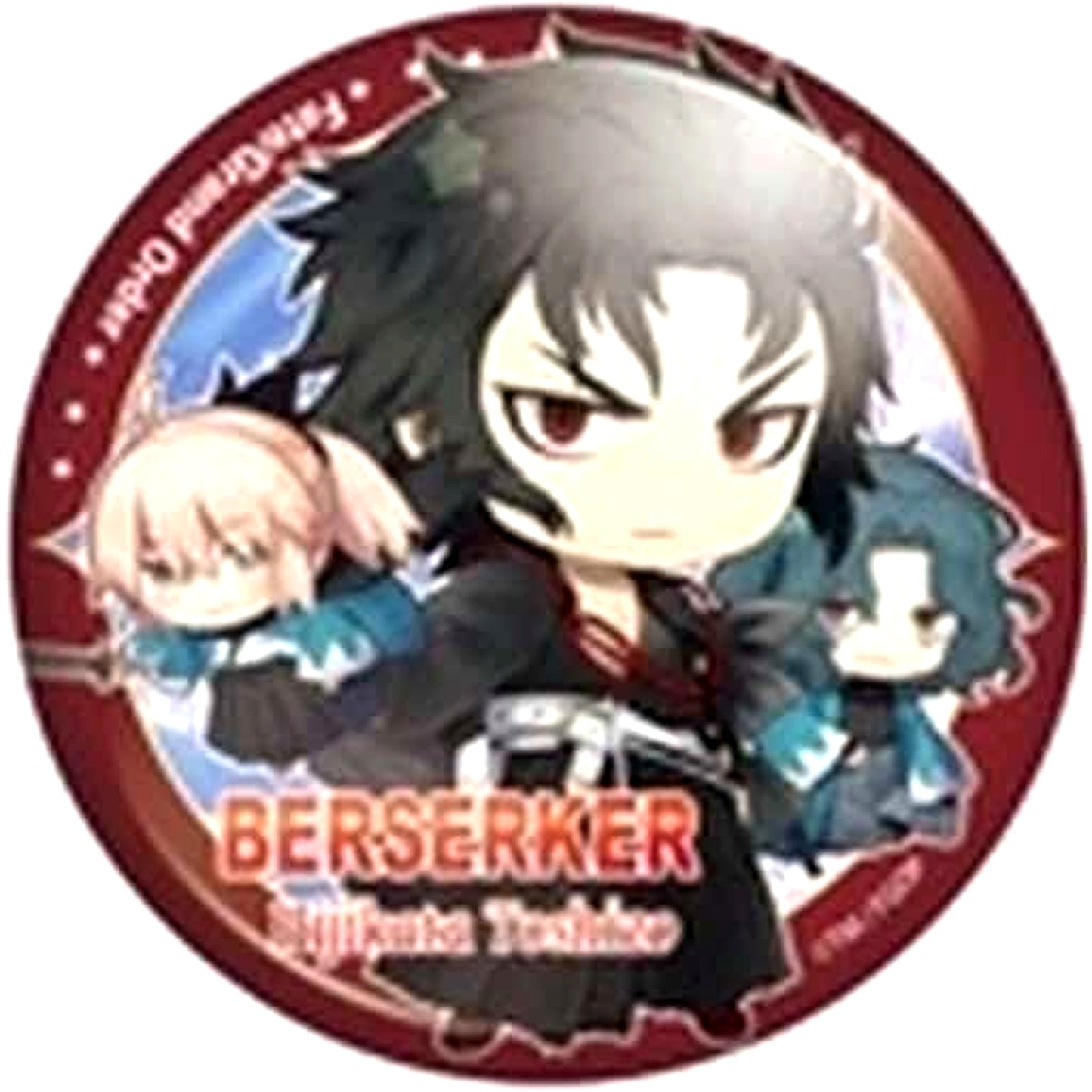 Fate/Grand Order Toshizo Hijikata Berserker Charatoria Can Badge Vol.7 [USED]