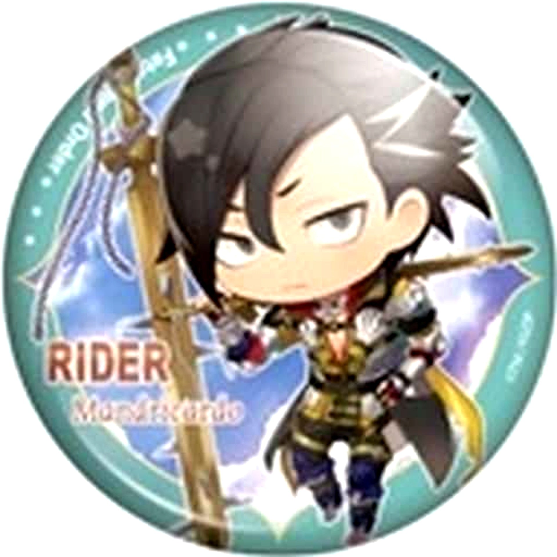 Fate/Grand Order Rider Mandricardo CharaToria Can Badge Vol.7 No.05 [USED]