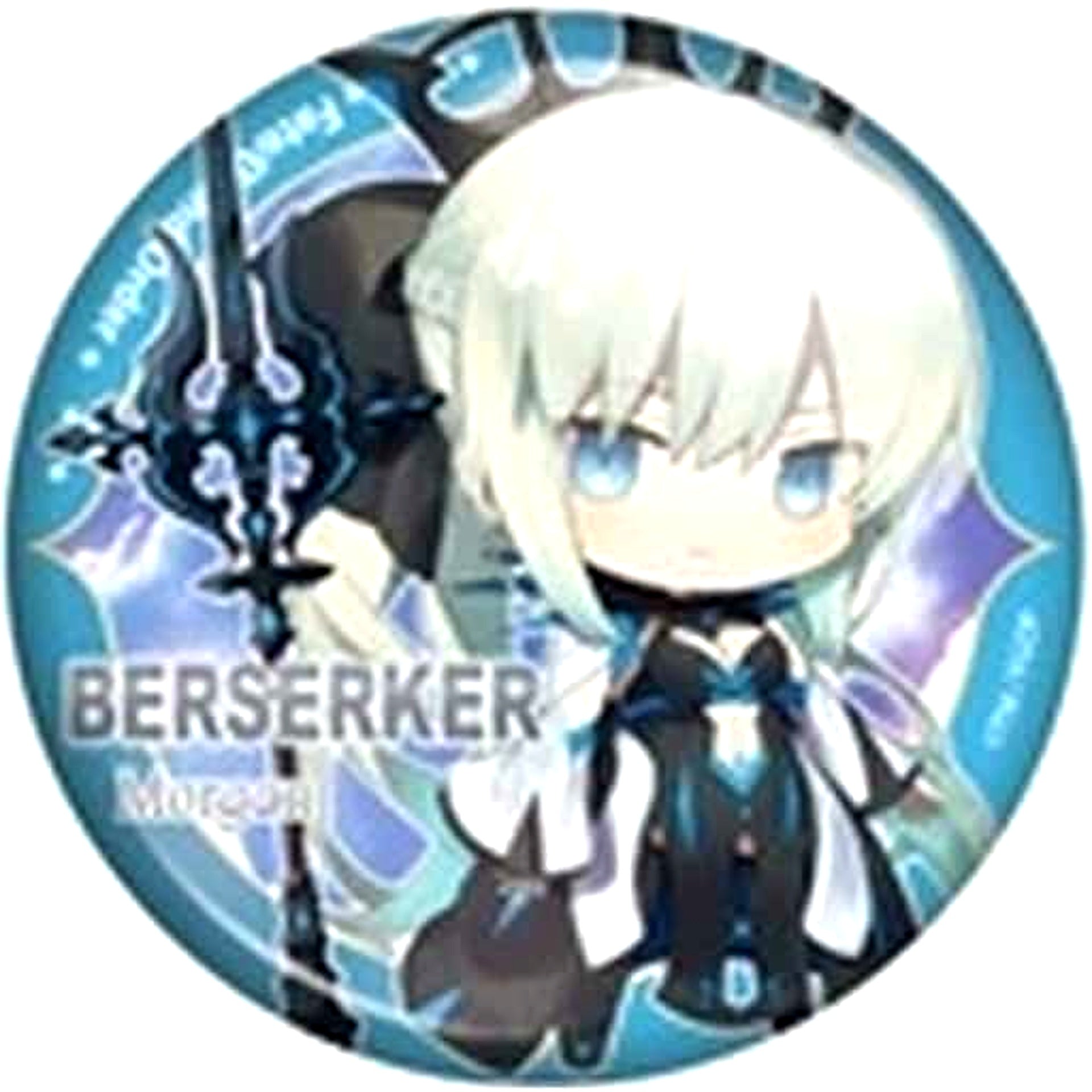 Fate/Grand Order Berserker Morgan CharaToria Can Badge Vol.7 No.09 [USED]