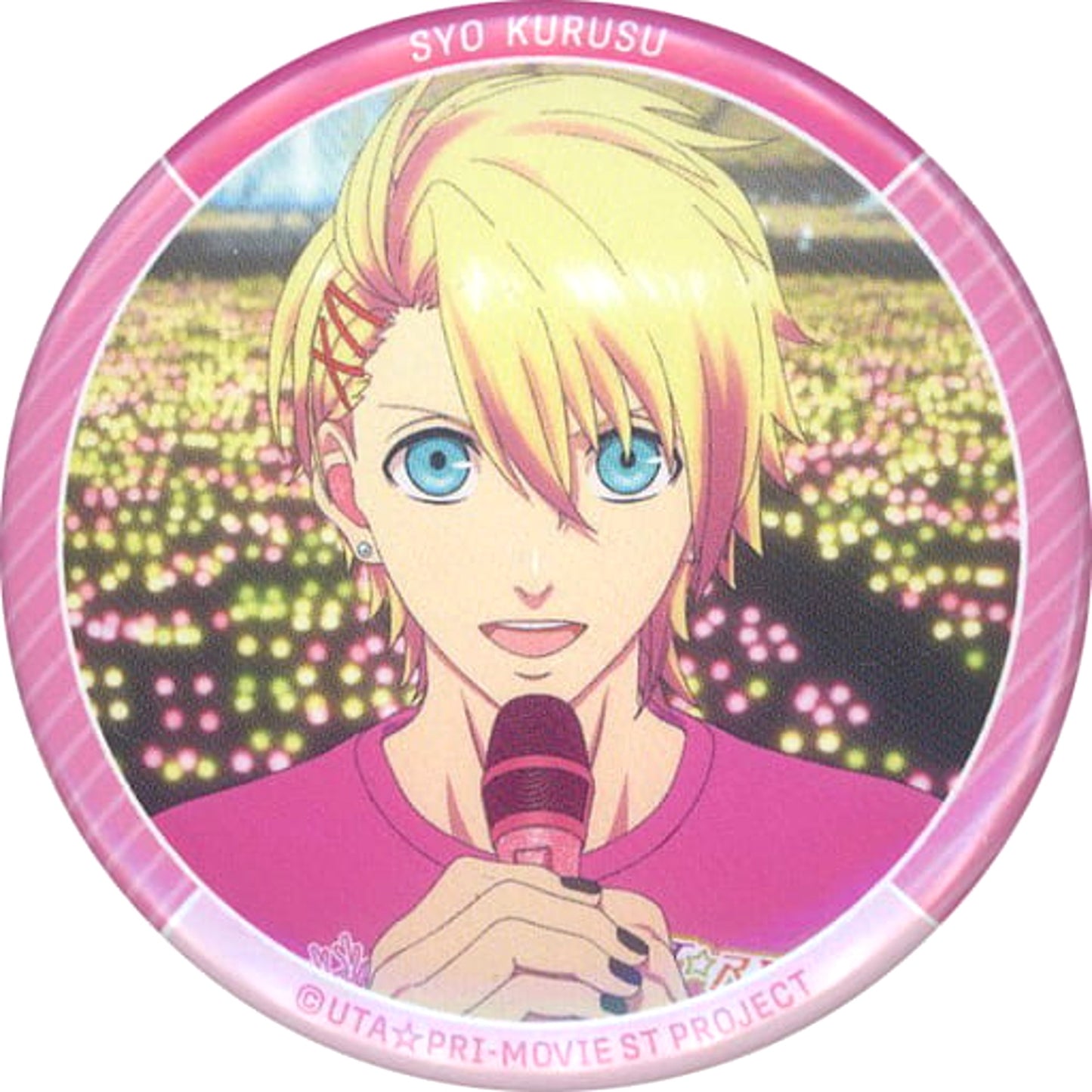 Uta no Prince Sama Movie: Maji Love Starish Tours Sho Kurusu Encore Badge Collection Buttons [USED]