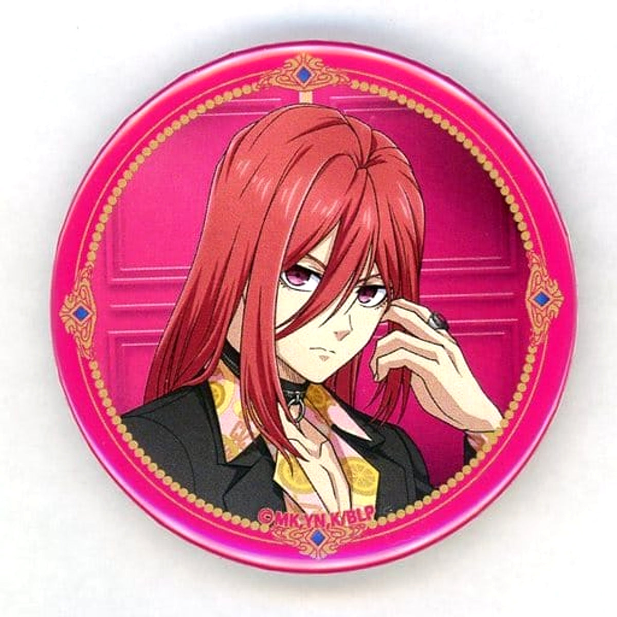 Blue Lock Hyoma Chigiri Black Suit Collection Trading Can Badge Black Suit Ver. Gallery X By Parco Limited Buttons [USED]