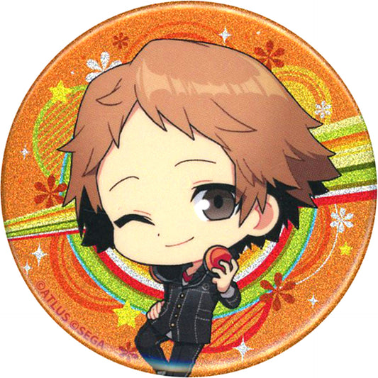 Yosuke Hanamura Persona 4 Golden Glitter Lame Button Prize E-2 Rakuten Collection [USED]