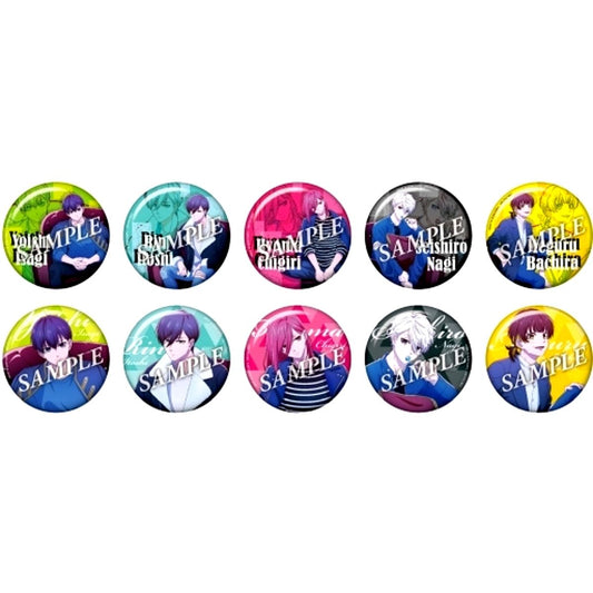 Set of 10 Blue Lock SIMILAR LOOK Trading Button [USED]