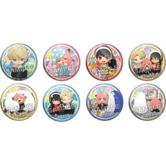 SPY x FAMILY Anya Forger & Others Pepakura Home Time Trading Can Badge All 8 Types Set Buttons [USED]