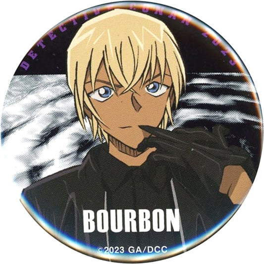 Bourbon Toru Amuro Detective Conan Black Iron Submarine Character Badge Collection Theater Goods [USED]