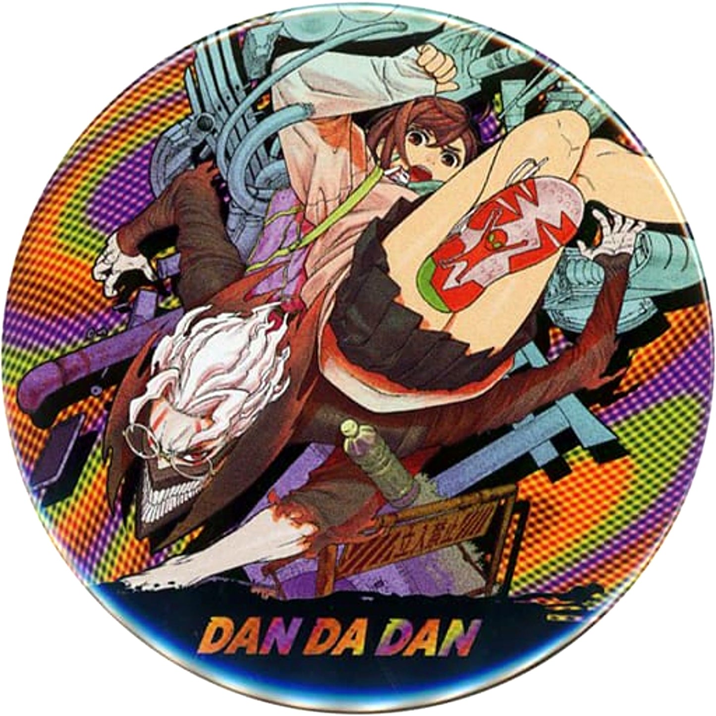 Dandadan Okarun Transformed and Momo Ayase Collection Button Jump NEXT 11FES Goods [USED]