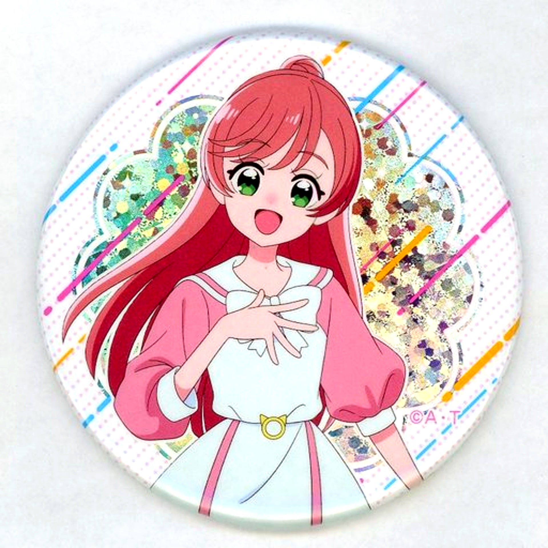 Mashiro Nijigaoka Soaring Sky! Precure Hologram Badge Vol. 1 [USED]