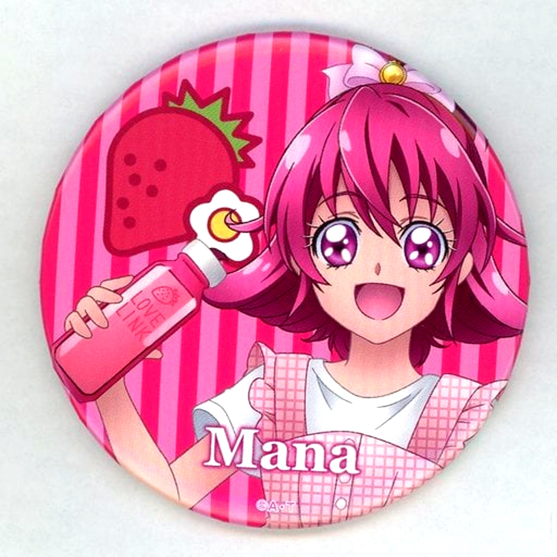Mana Aida Precure All Stars Production Precure -Models- Badge Pretty Store Ltd [USED]