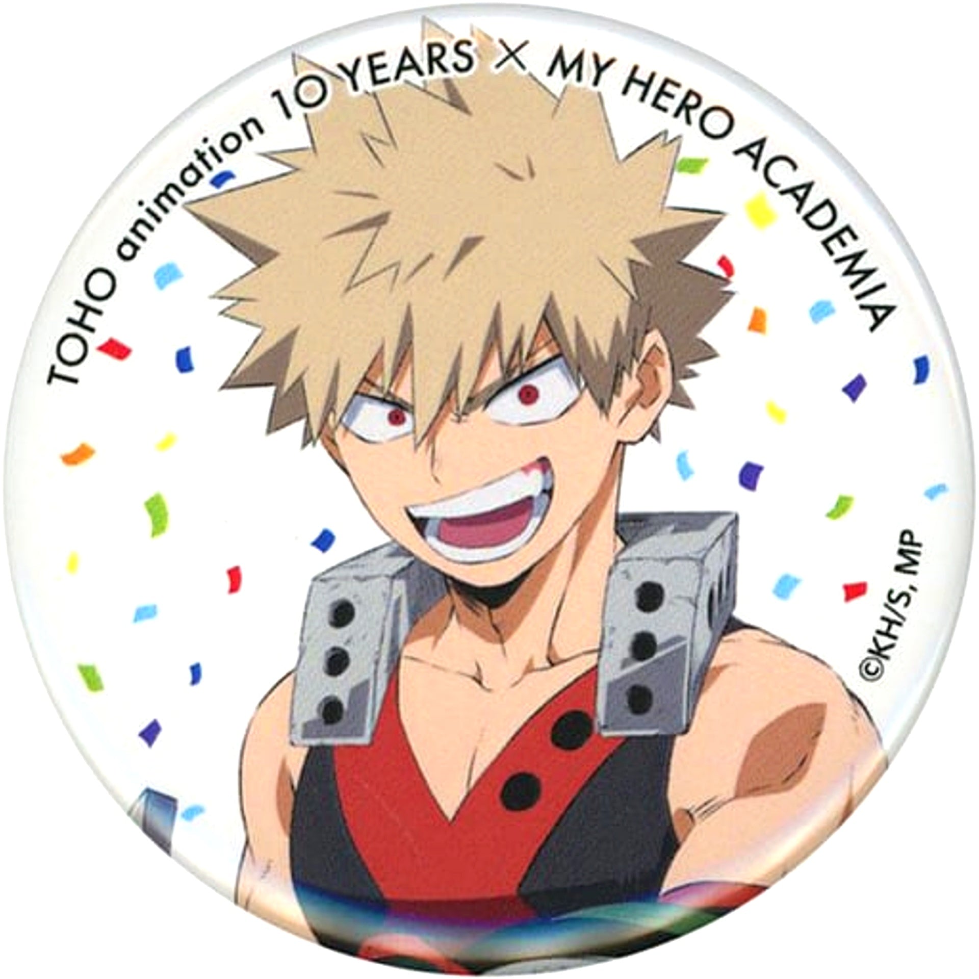 Katsuki Bakugo My Hero Academia Button TOHO animation 10 YEARS AnimeJapan 2023 Goods [USED]
