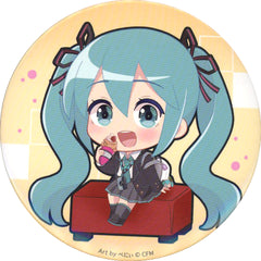 VOCALOID Hatsune Miku School Trip SD Lucky Can Badge Box Can Badge Hannari Kyoto Limited Buttons [USED]