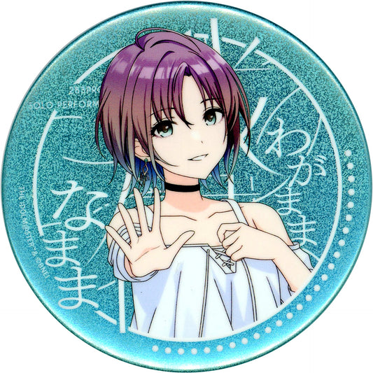 Toru Asakura Official 75mm Glitter Badge The Idolmaster Shiny Colors 283PRODUCTION SOLO PERFORMANCE LIVE Wagamama na Mama [USED]