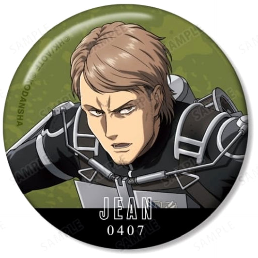 Attack on Titan Jean Kirstein Trading Can Badge Vol.8 Buttons [USED]