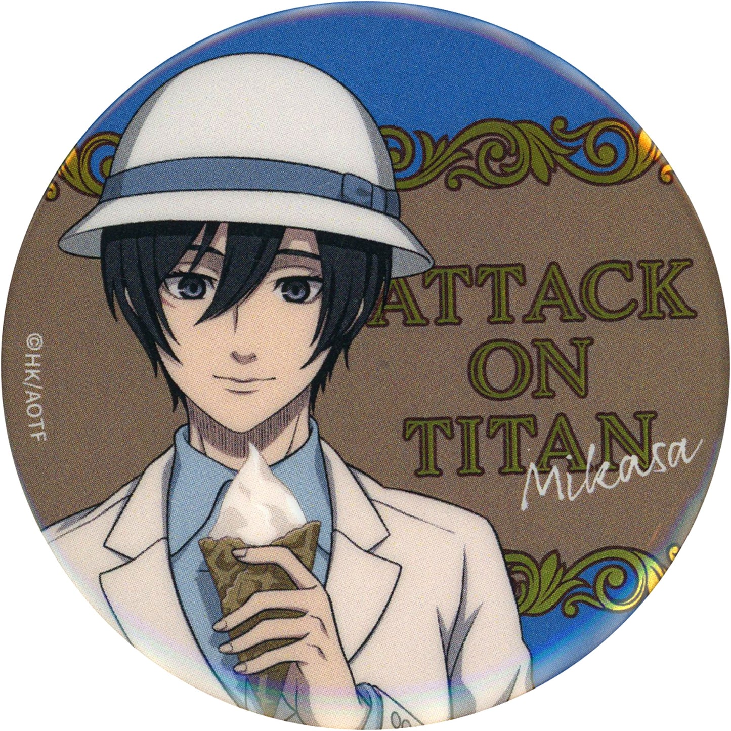 Mikasa Ackerman - Full Body Metallic Badge Kujimate Attack on Titan Prize E-2 [USED]