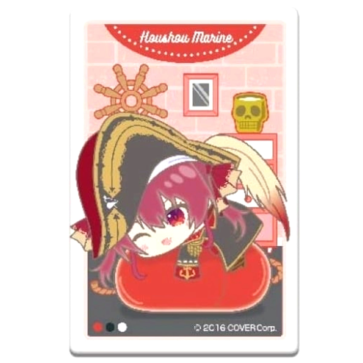 Houshou Marine Square Button Virtual YouTuber hololive Hugmets C [USED]