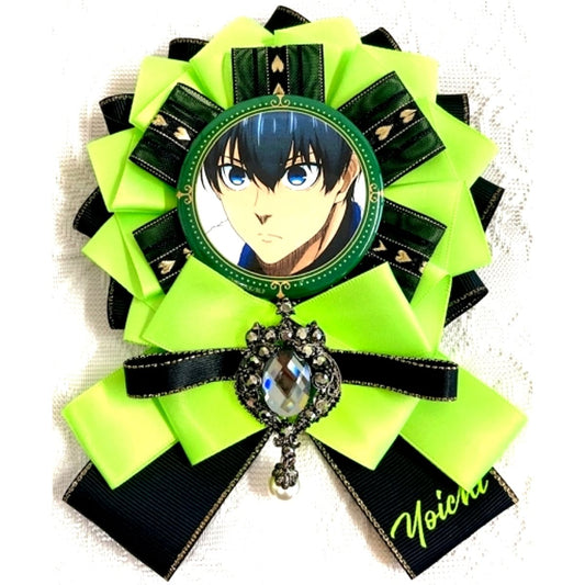 Yoichi Isagi Blue Lock Rosette Button Badge Set [USED]