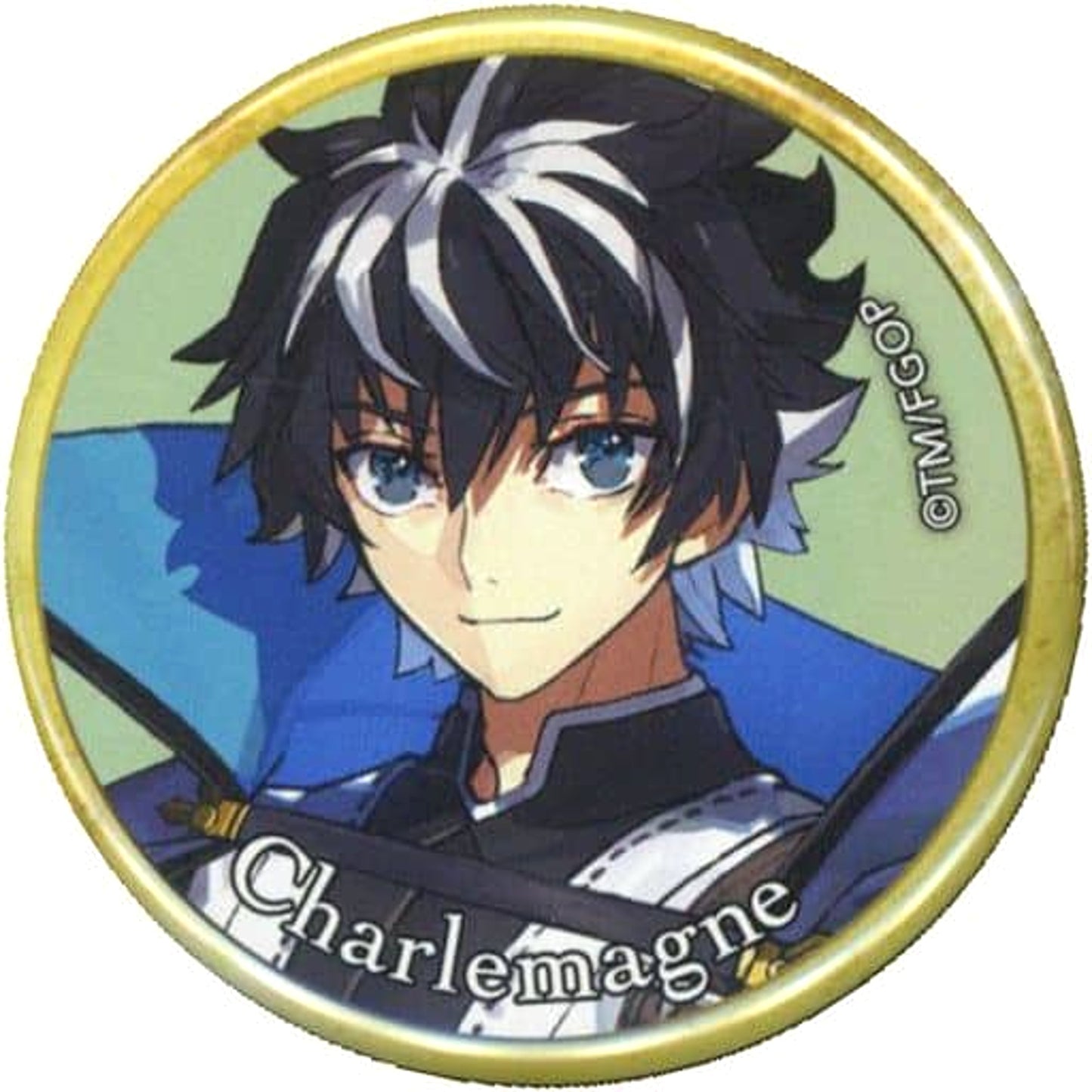Fate/Grand Order Saber/Charlemagne Spirit Origin Summon Can Badge Vol.10 Buttons [USED]