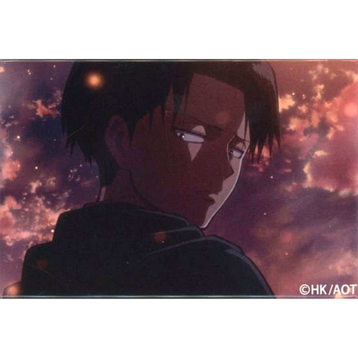 Attack on Titan Levi Ackerman Levi Hyakkei Can Badge Buttons [USED]