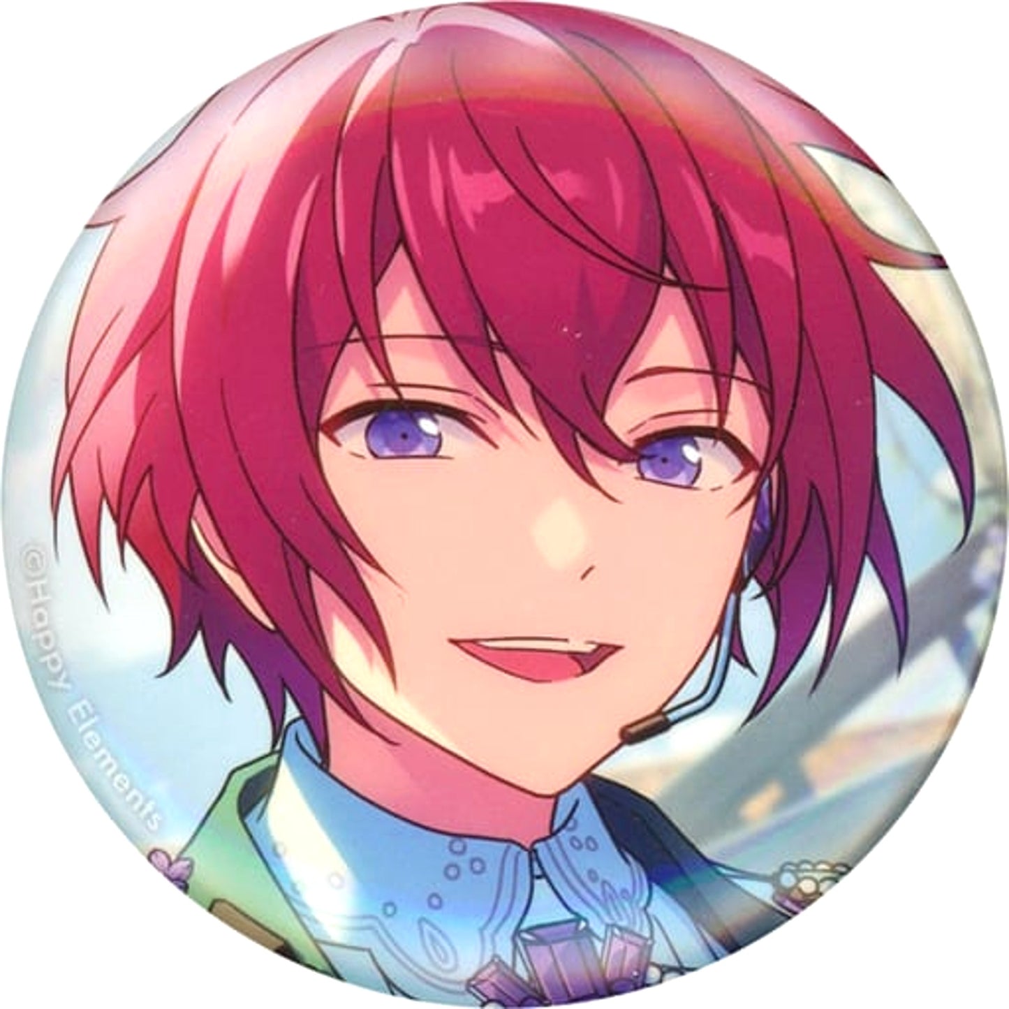 Tsukasa Suo Ensemble Stars!! Feature Scout 2 Button 2022 Summer Idol Side [USED]