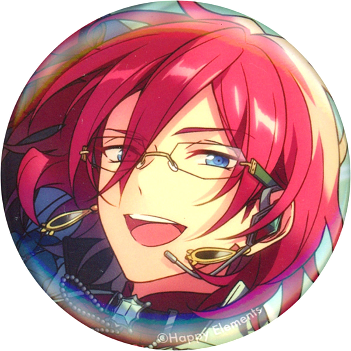 Ibara Saegusa Ensemble Stars!! Feature Scout 2 Button 2022 SUMMER -Idol Side- [USED]