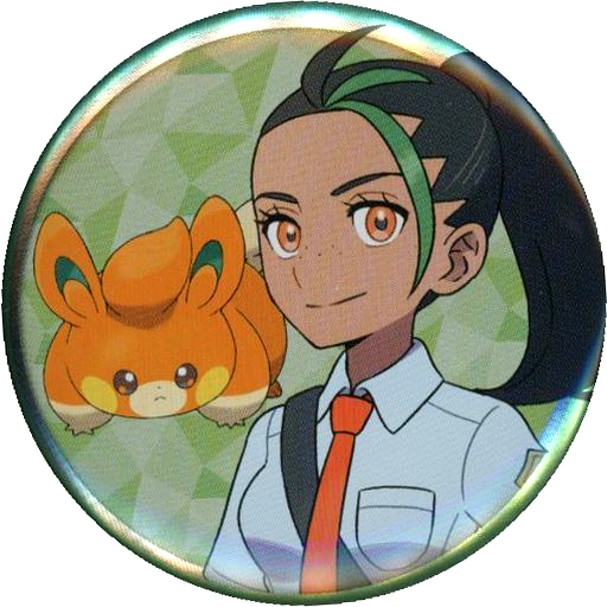 Nemona Pokemon Scarlet and Violet Button Collection Paldea A [USED]