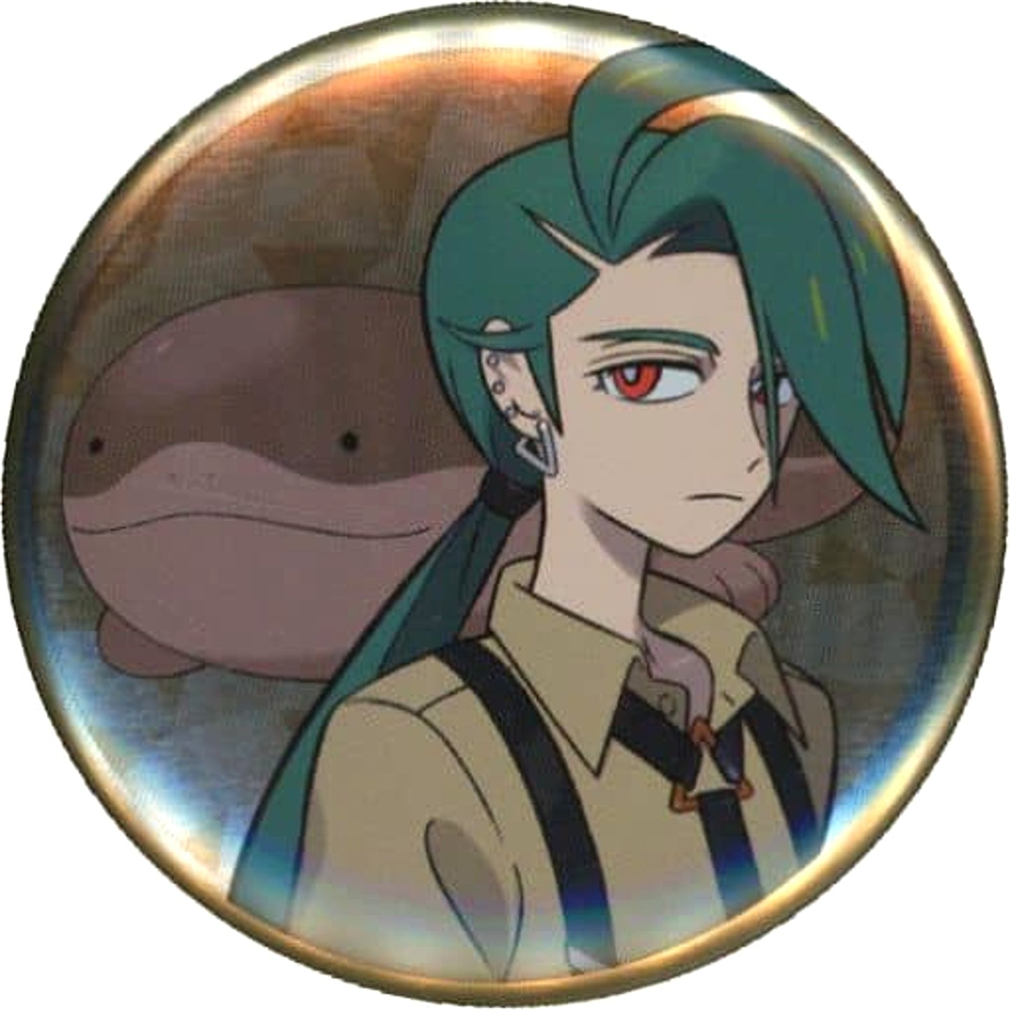 Pokemon Scarlet Violet Rika Can Badge Collection Paldea Arc B Buttons [USED]