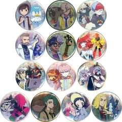Pokemon Scarlet Violet Arven & Others Can Badge Collection Paldea Arc B All 13 Types Set Buttons [USED]