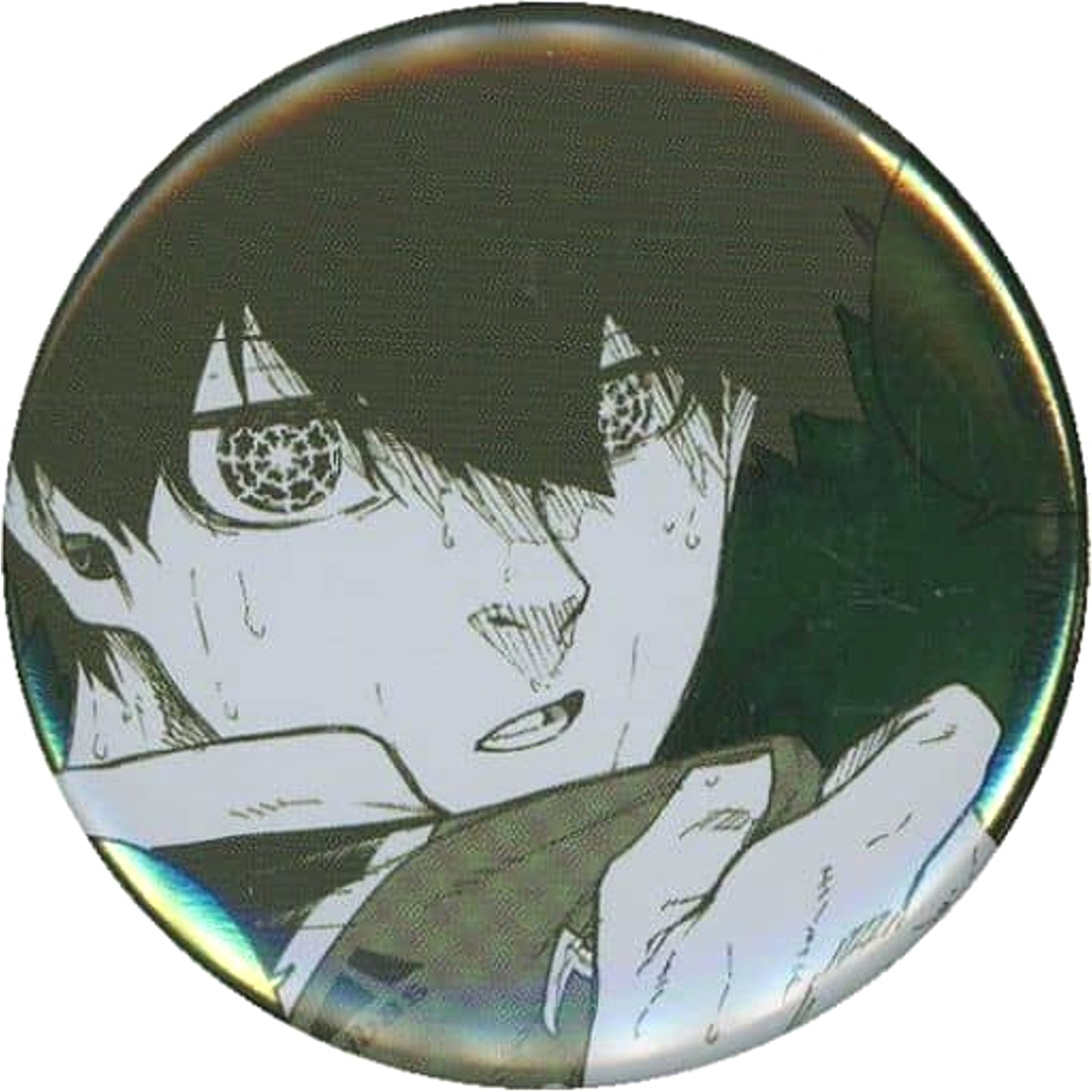 Blue Lock Yoichi Isagi Puzzle Favorite Character Badge Collection Blue Rock Exhibition Limited Buttons [USED]