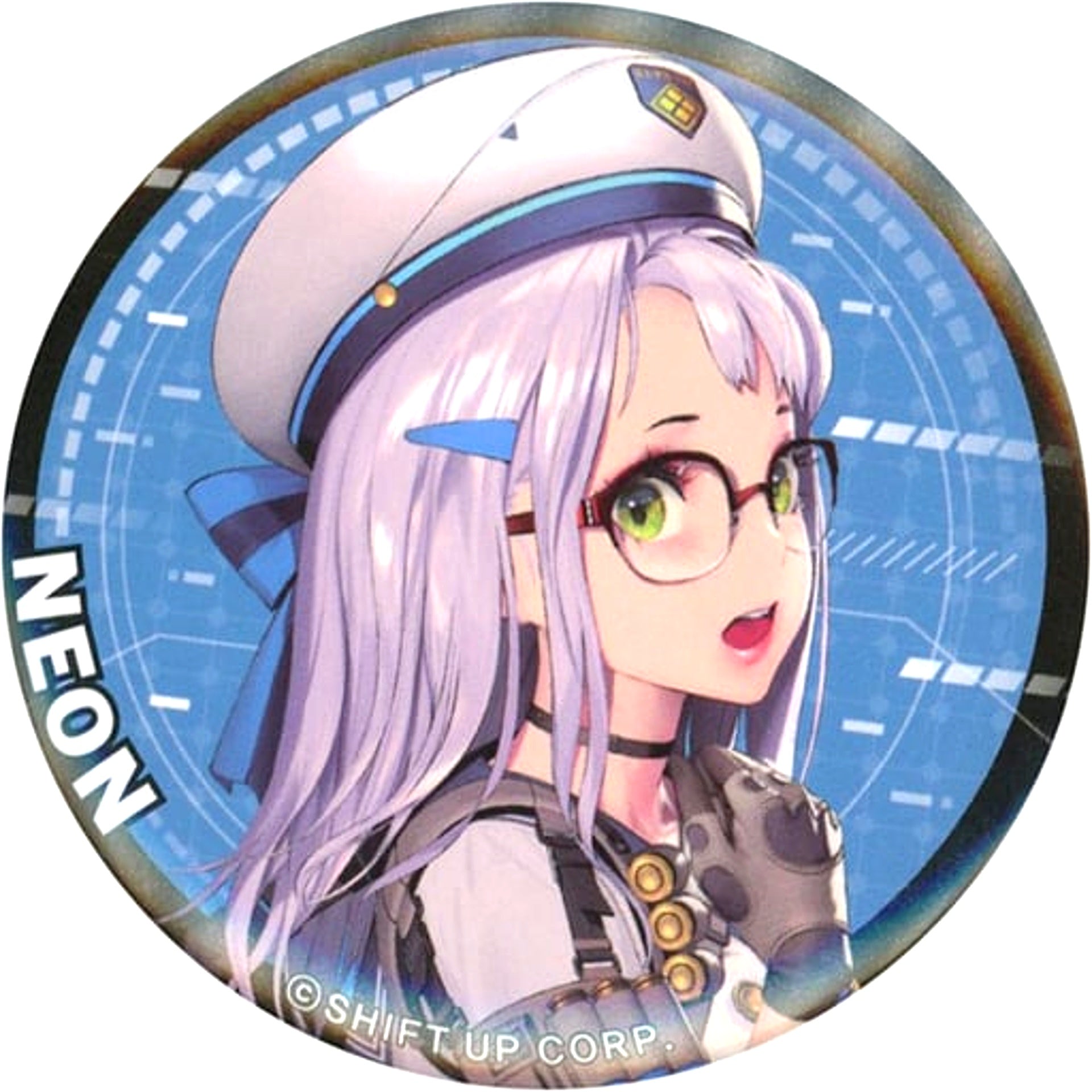 Neon Goddess of Victory NIKKE Character Button Collection [USED]