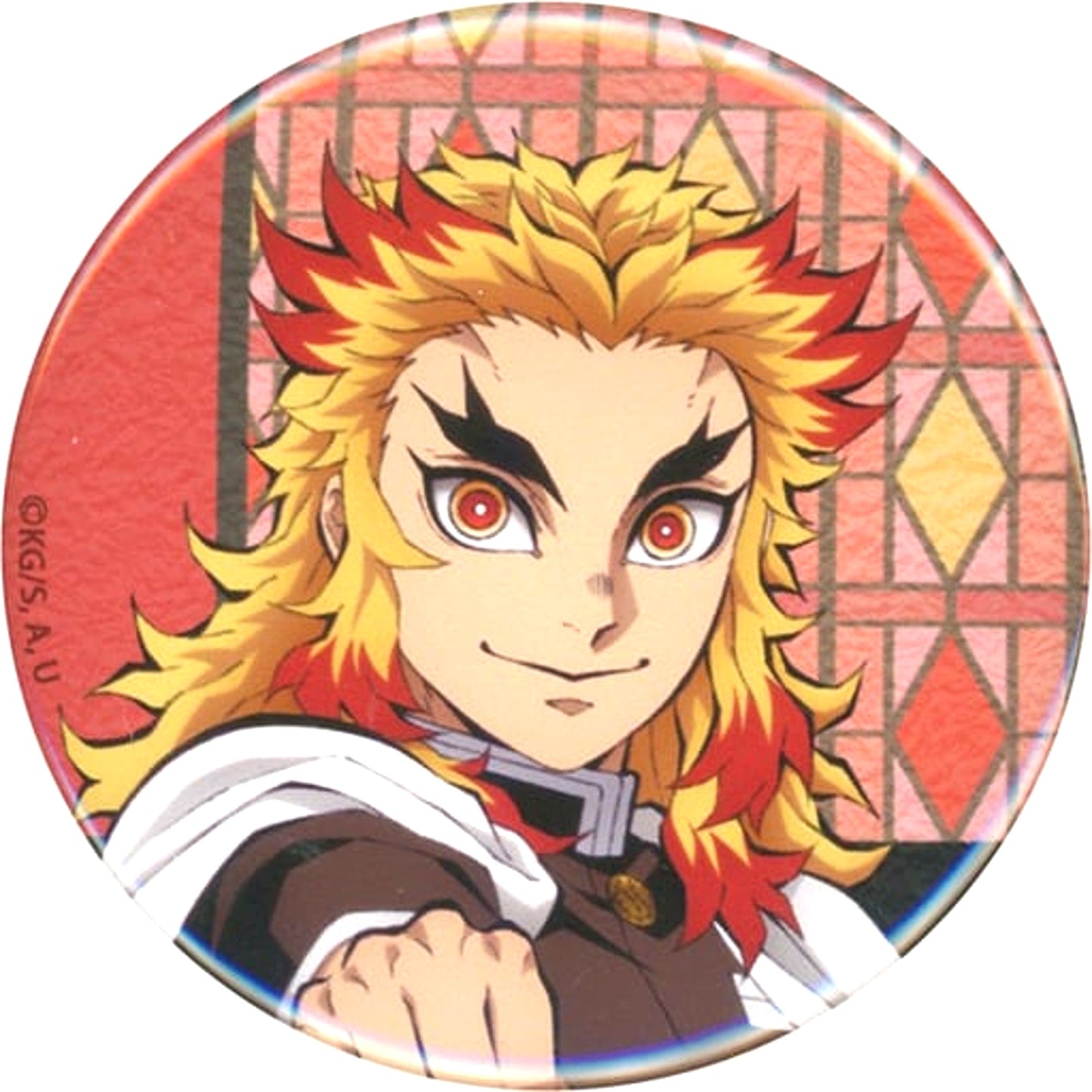 Kyojuro Rengoku Demon Slayer Kimetsu no Yaiba Random Button B [USED]