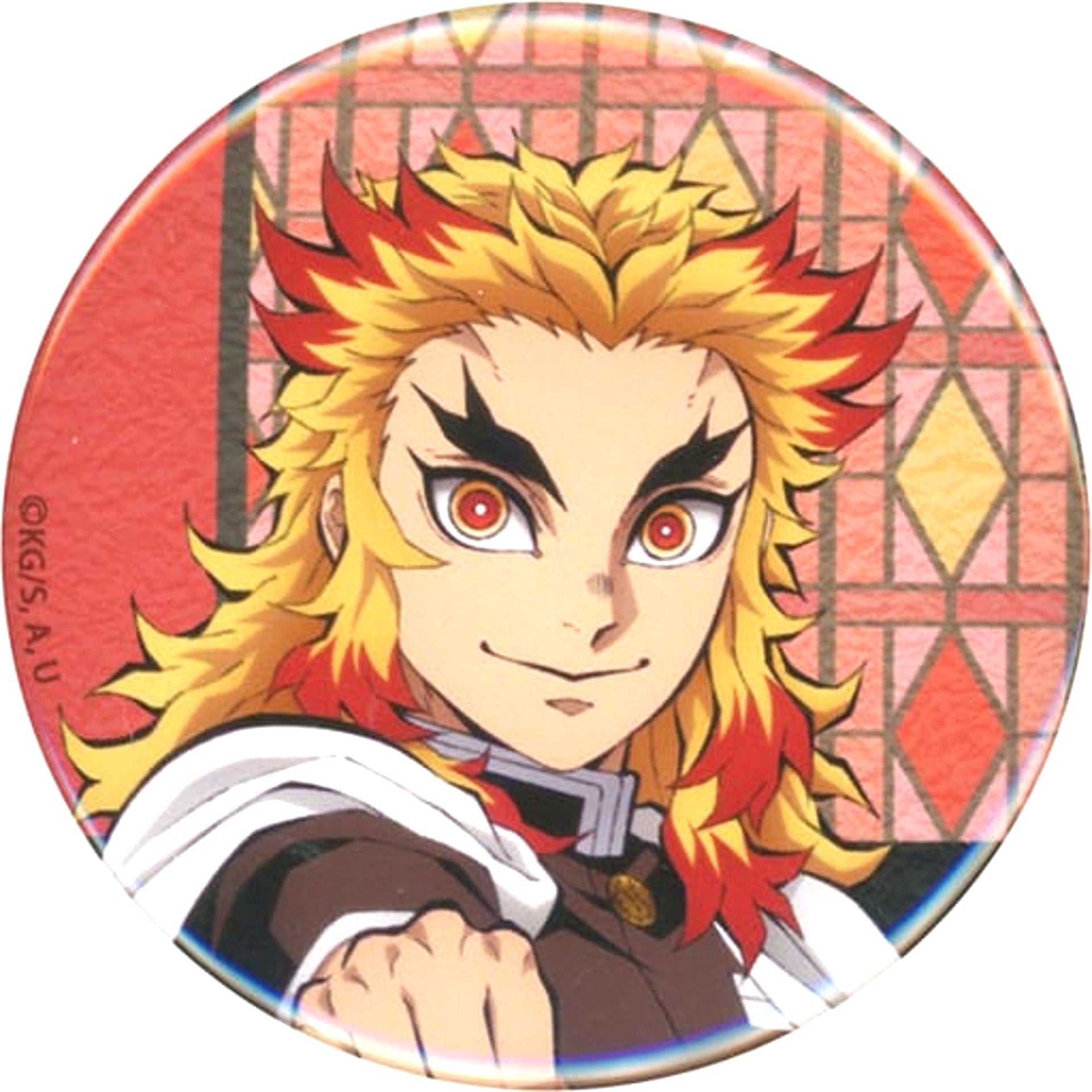 Kyojuro Rengoku Demon Slayer Kimetsu no Yaiba Random Button B [USED]