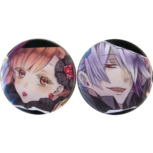 Pandora Hearts Break Sharon Can Badge Set Set of 2 Buttons [USED]