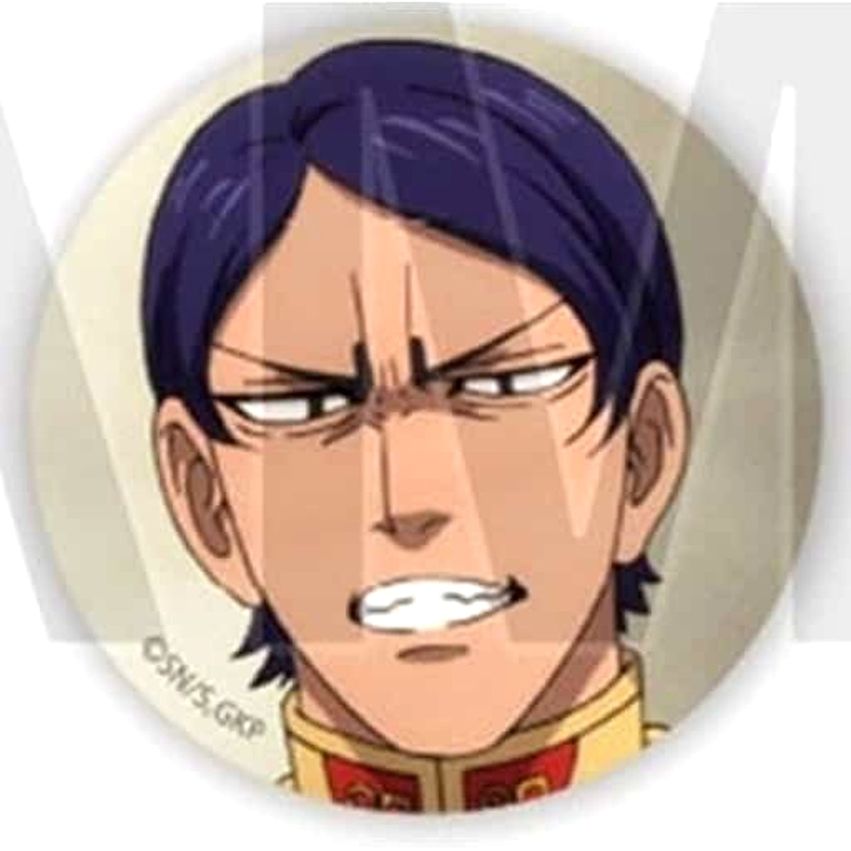 Golden Kamuy Ensign Koito Trading Face Badge Buttons [USED]