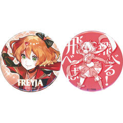 Macross Delta Freyja Wion Event Key Visual Can Badge Senjutsu Ongaku Unit Walkure 3rd Live Walkure ha Uragiranai at Yokohama Arena Limited Venue Limited Gacha Gacha Set of 2 Buttons [USED]