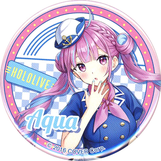 Minato Aqua Diner Style Outfit Virtual YouTuber Hololive Button Lawson [USED]