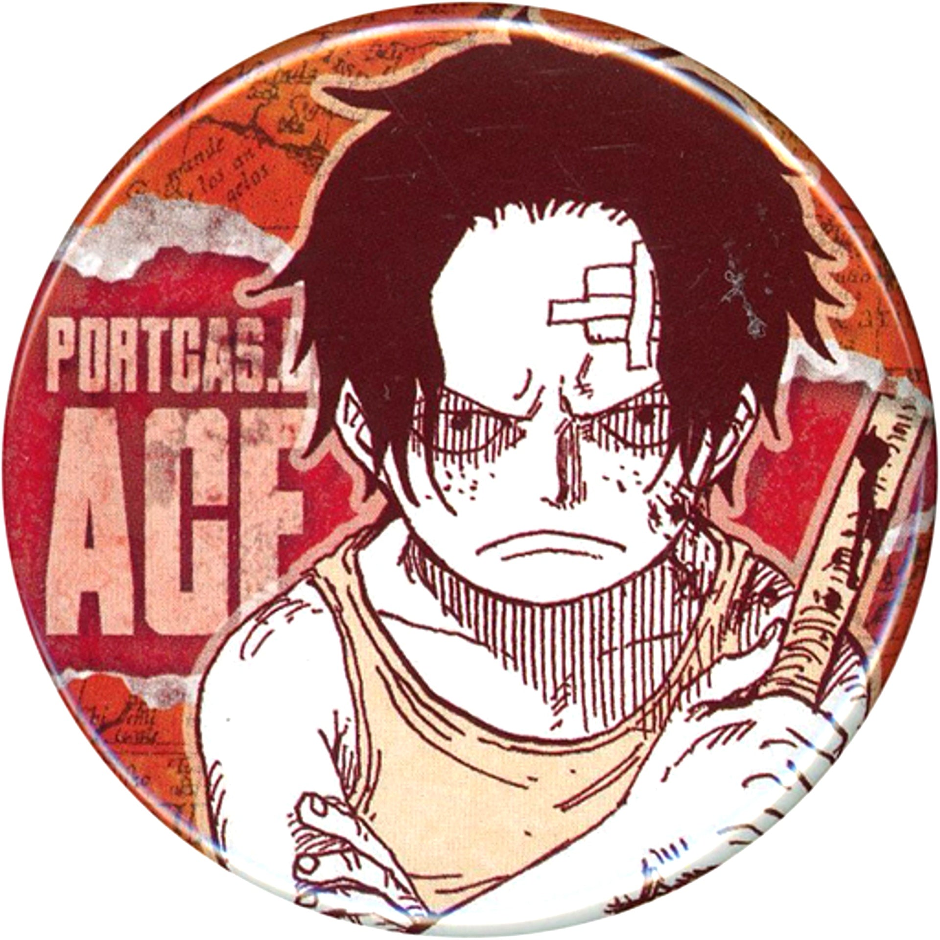 Portgas D. Ace One Piece Collection Button Petit Childhood [USED]