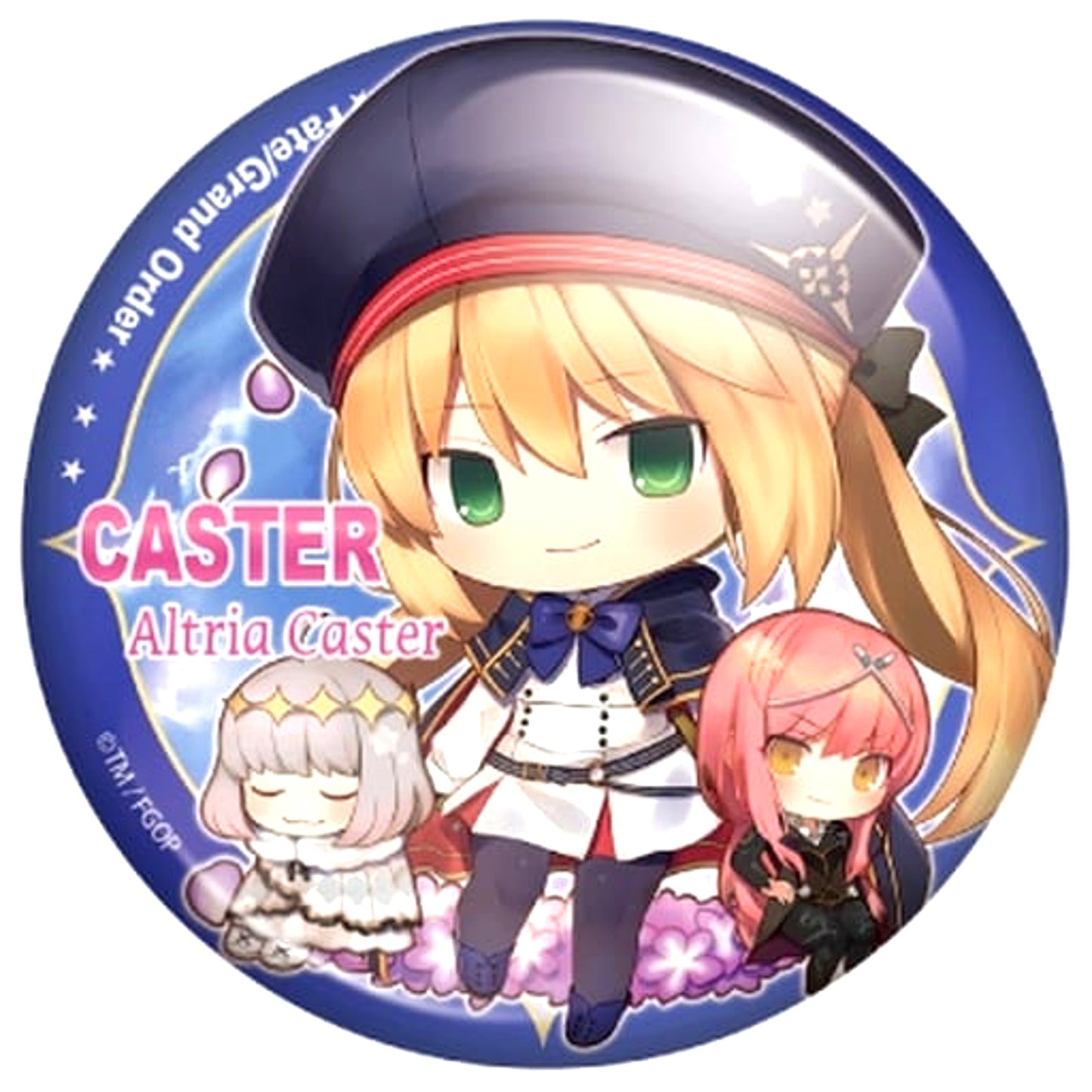 Fate/Grand Order Altria Caster Charatoria Can Badge Vol.8 [USED]