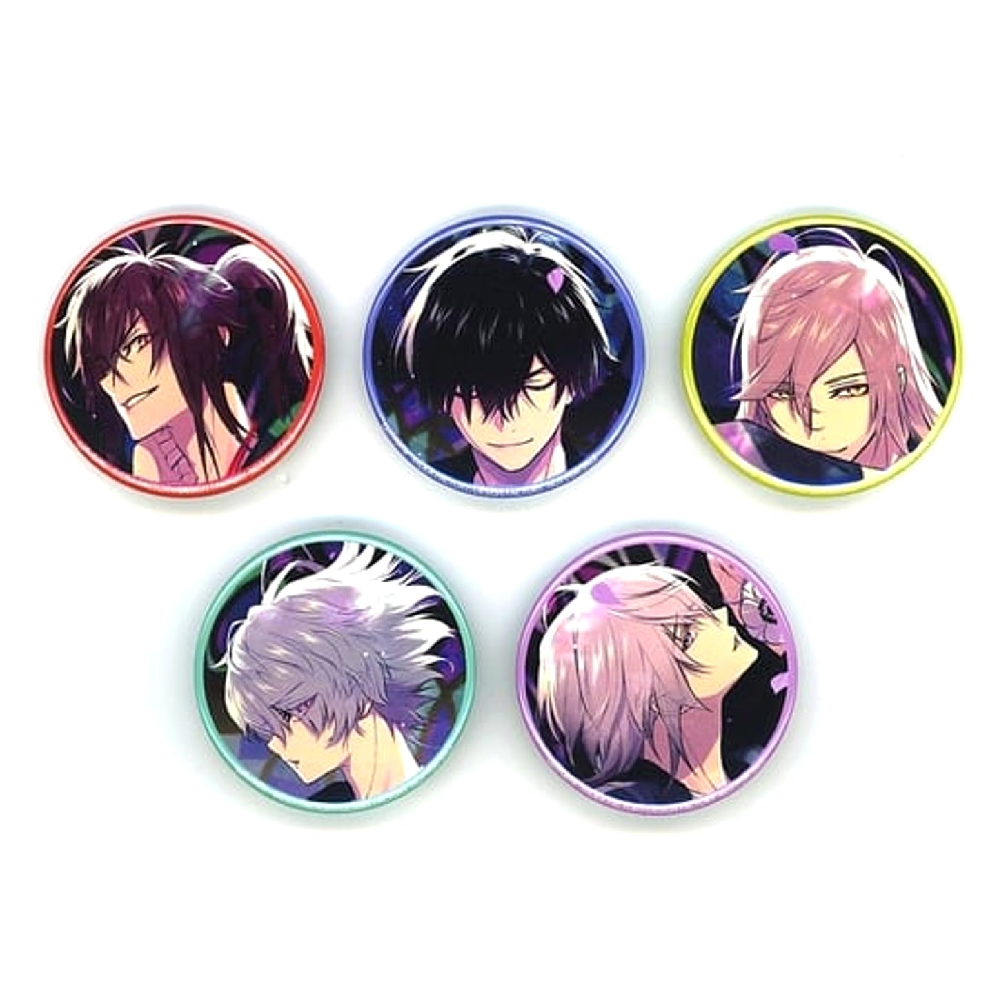 Collar x Malice for Nintendo Switch Can Badge Switch Software Special Box Ami-Hime Pack Included Bonus 5 Piece Set Buttons [USED]