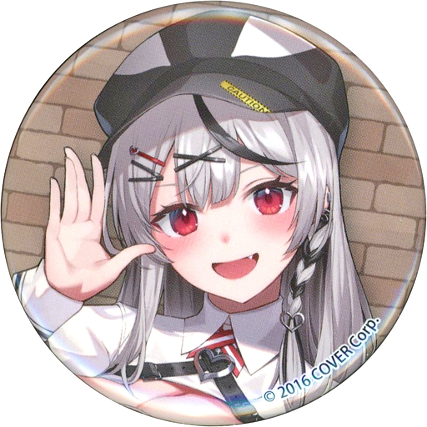 Sakamata Chloe Virtual YouTuber Hololive Trading Button holoX Cafe Invasion x SWEETS PARADISE [USED]