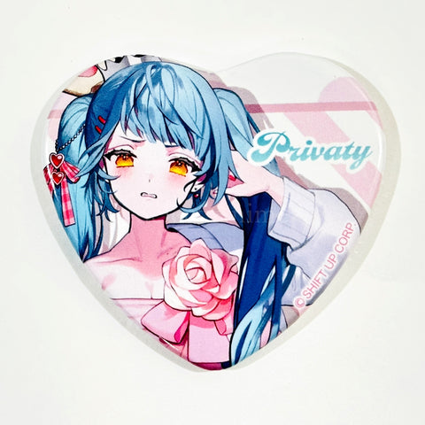 Privaty Goddess of Victory NIKKE Heart Shape Button Valentine ver. [USED] — photo 1