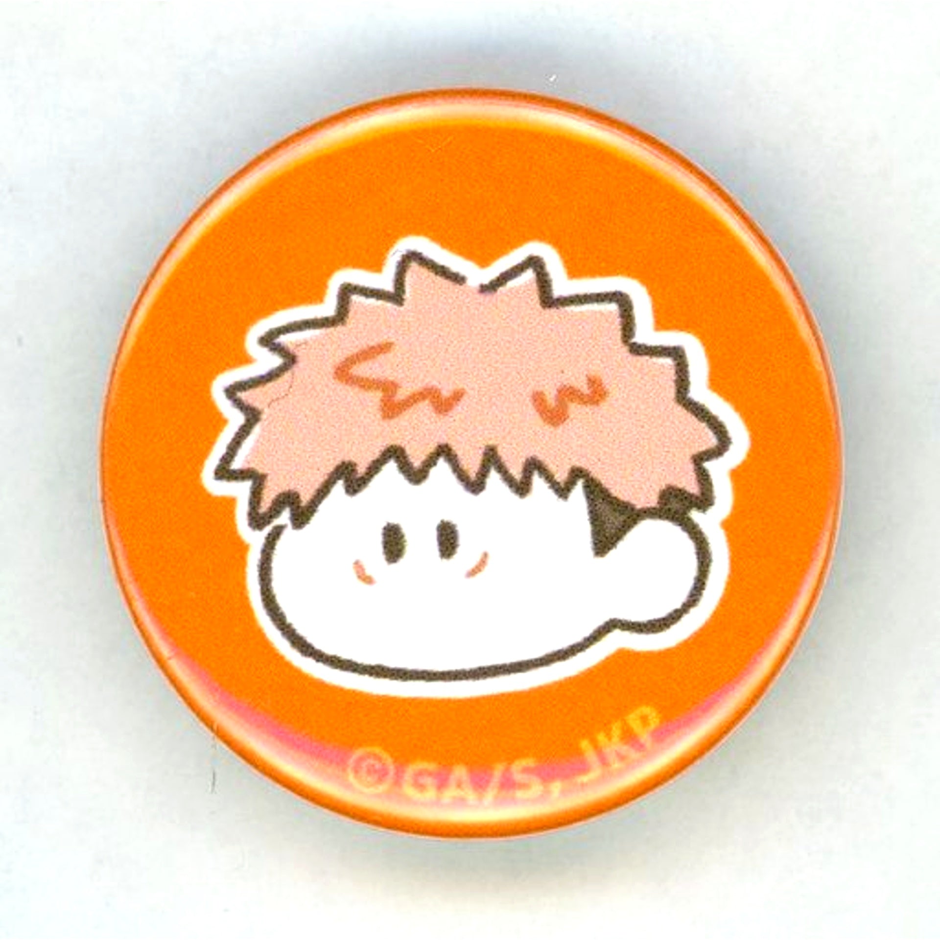 Yuji Itadori Jujutsu Kaisen Mamekan Trading Mini Button Marumarimasu [USED]
