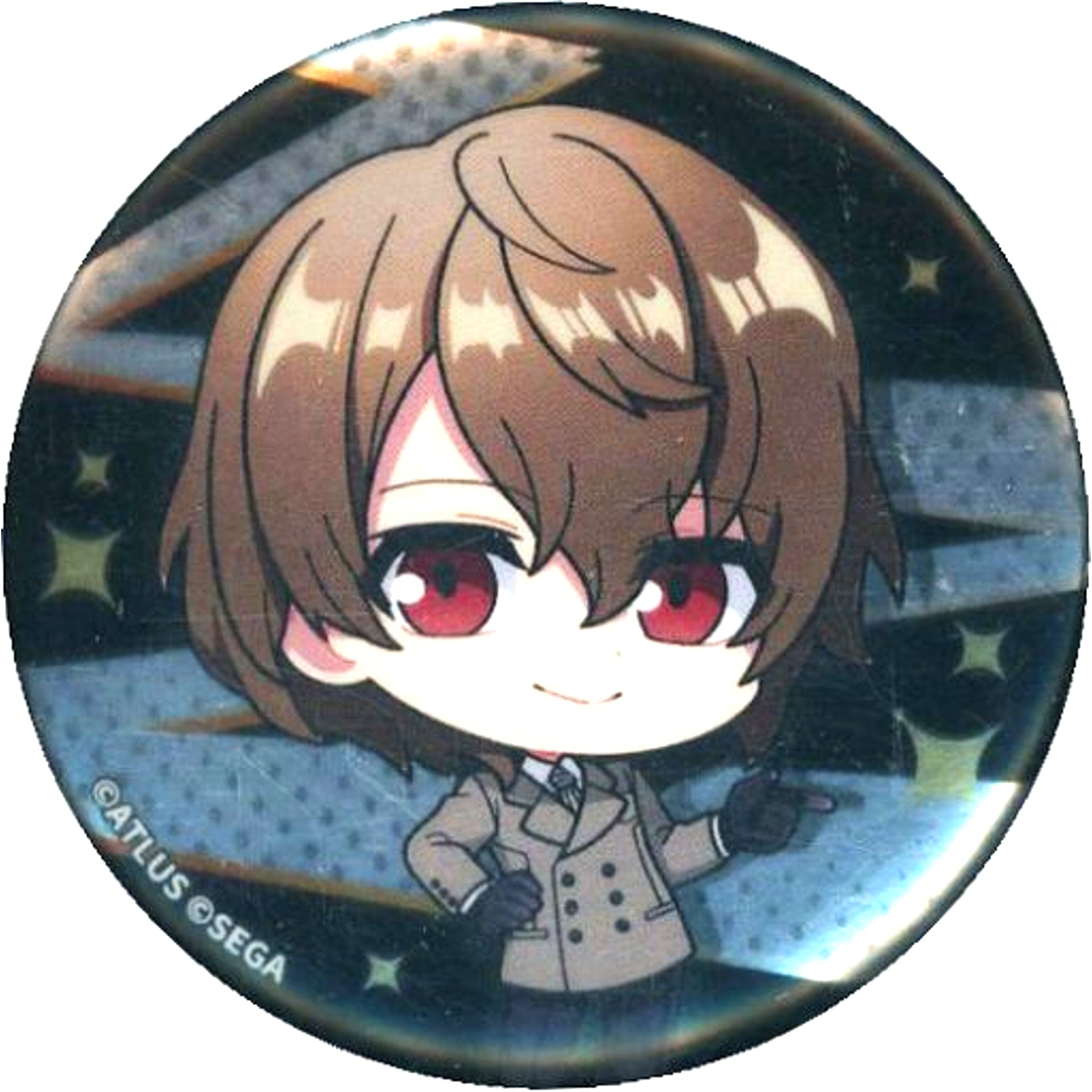 Goro Akechi Persona 5 Royal Metal Button Prize E-9 Rakuten Collection [USED]
