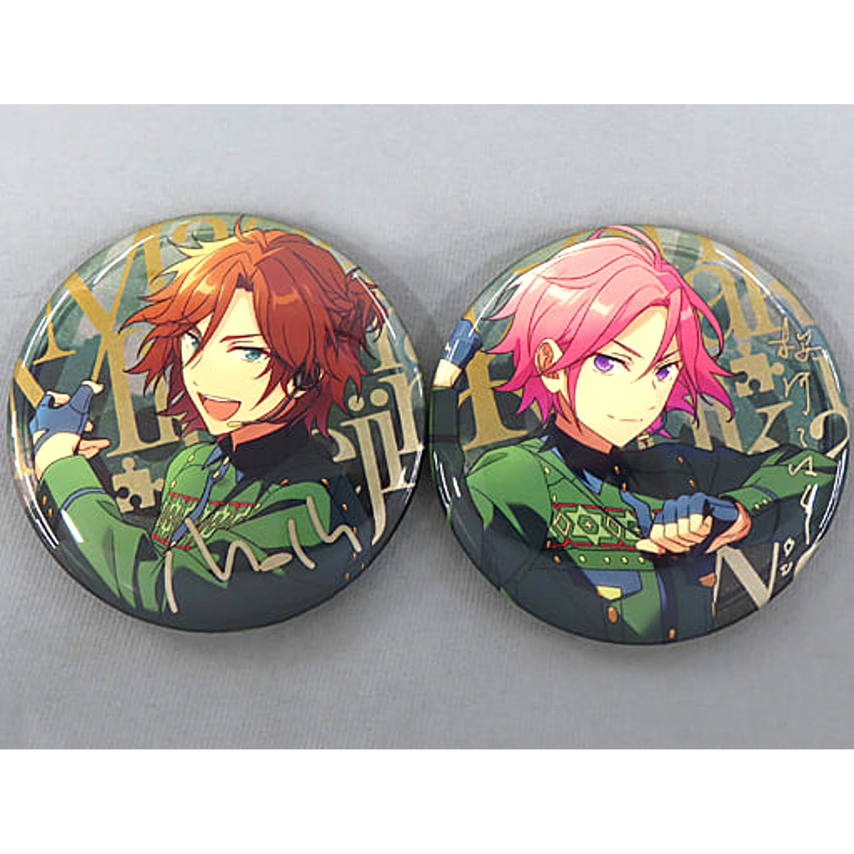Ensemble Stars!! Double Face Gunsei Can Badge Set China 6th Anniversary Limited Edition Buttons [USED]