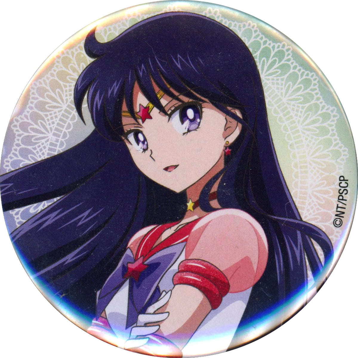 Sailor Moon Cosmos Part 2 Eternal Sailor Mars Trading Can Badge Theater Limited Buttons [USED]