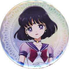 Sailor Moon Cosmos Part 2 Eternal Sailor Saturn Trading Can Badge Theater Limited Buttons [USED]
