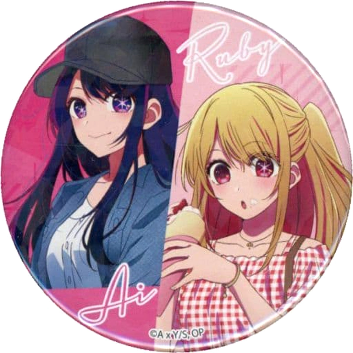 Oshi No Ko Ai Hoshino Ruby Hoshino Ruby Going Out with That Girl Can Badge TSUTAYA Limited Buttons [USED]