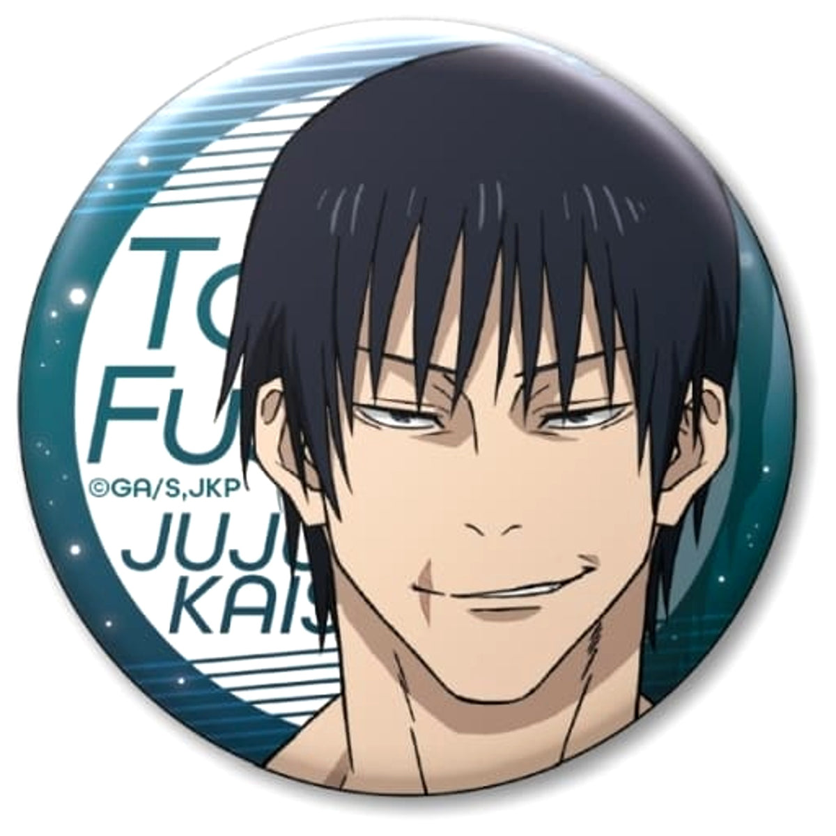 Jujutsu Kaisen Season 2 Fushiguro Touji Can Badge Collection Buttons [USED]