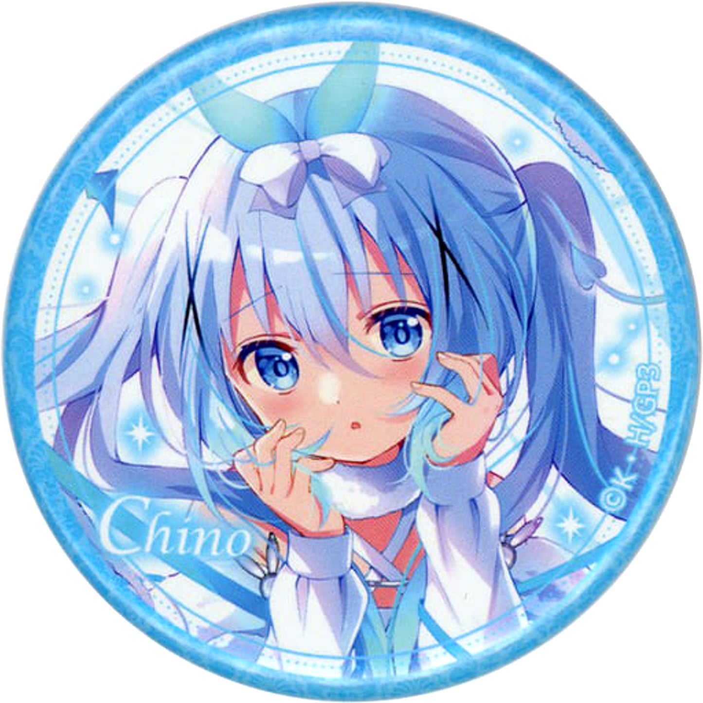 Is the Order a Rabbit? Bloom Chino Blind Packaged Can Badge Sin Rabbits Tokyo Anime Center Is Your Order Tokyo Anime Center? Limited Buttons [USED]