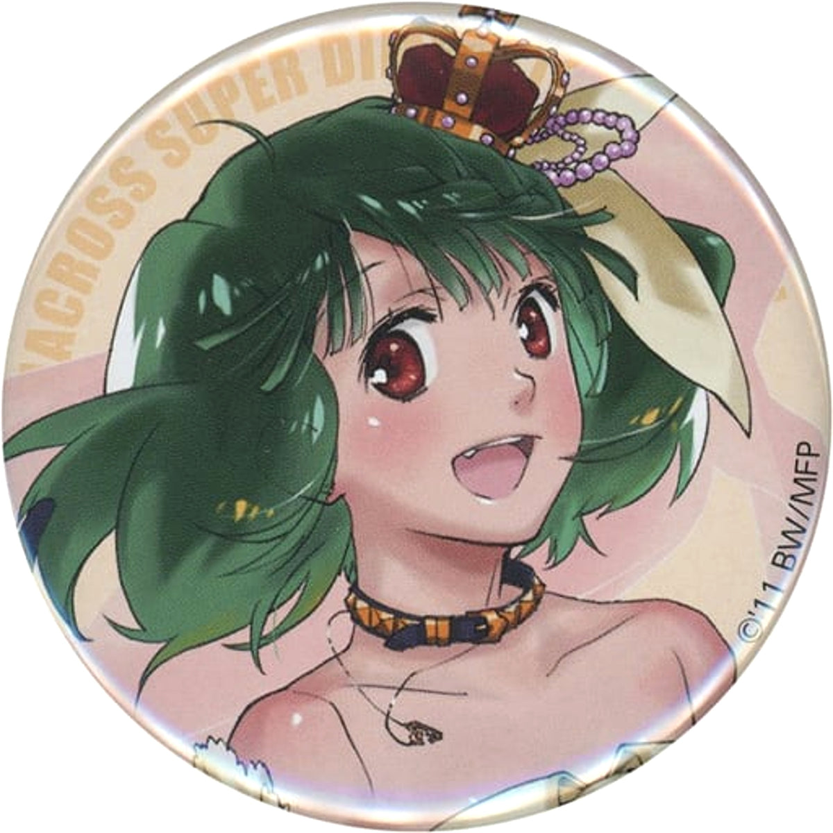 Macross Ranka Lee Can Badge Collection Super Dimension Festival 40th Anniversary! Deculture!! Limited Buttons [USED]
