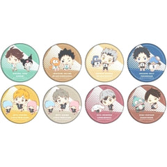 Haikyu!! X Sanrio Characters Toru Oikawa & Others Can Badge 02 Mini Character Illustration All 8 Types Set Buttons [USED]