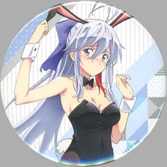 86 Vladilena Milize Black Bunny Valentine's Day Online Kuji Can Badge Kujibikido Limited Prize C-1 Buttons [USED]